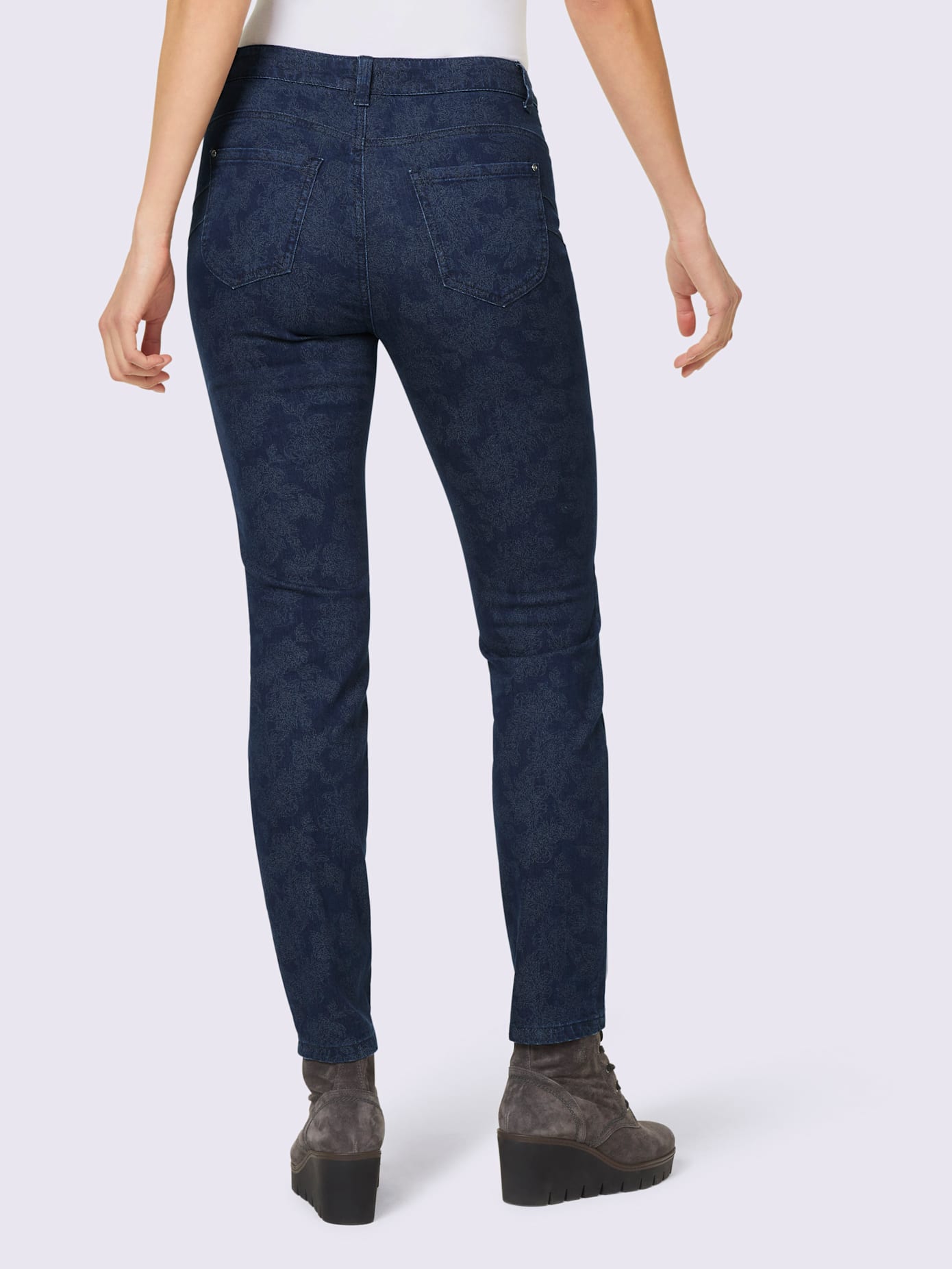 Jean push-up effet « push-up » pour un joli fessier