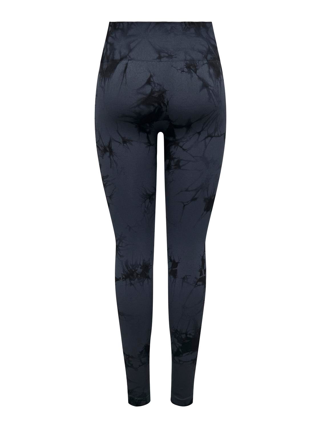 ONPTIE Hohe Taille Slim Fit Sportleggings Blue Graphite