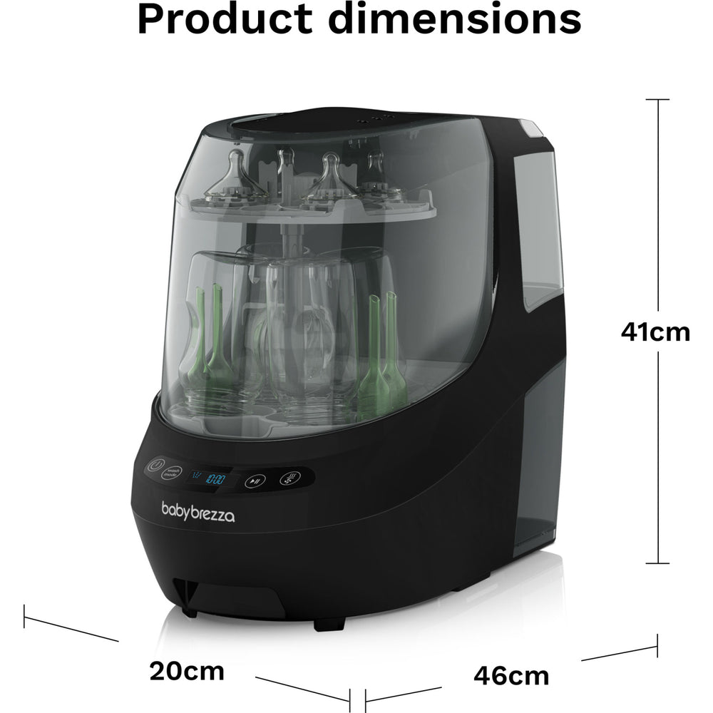 Køb Baby Brezza Black Flaske Washer Pro