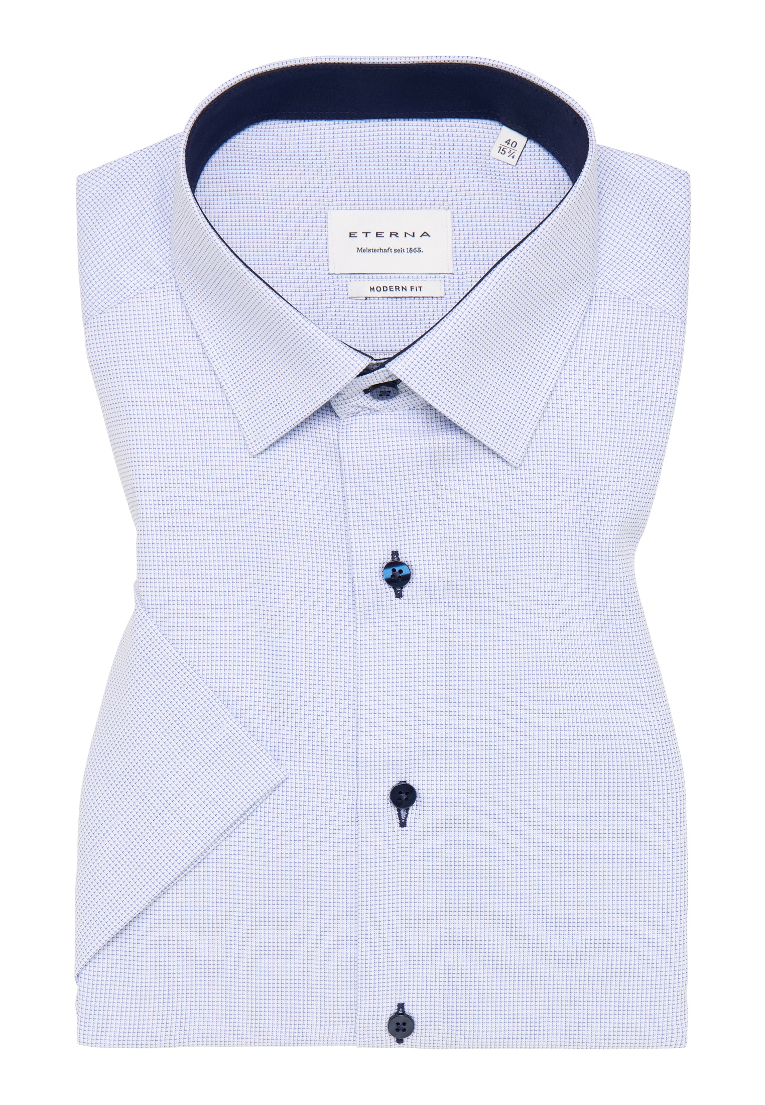 Eterna Kurzarmhemd »MODERN FIT«, NON IRON (bügelfrei)
