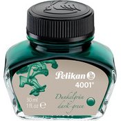 Encre 4001 dans un flacon, vert foncé, contenu: 30ml