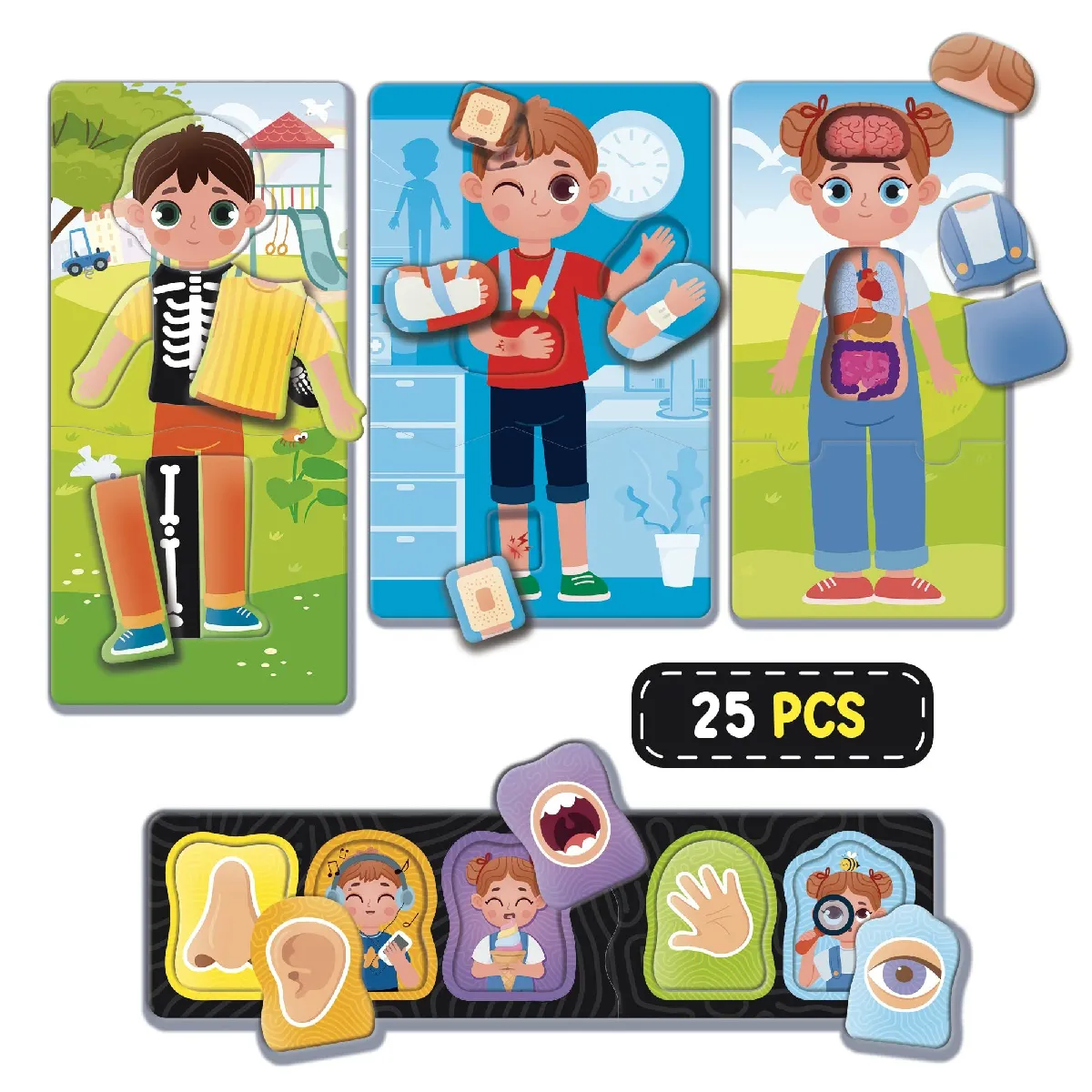 Lisciani Giochi Montessori Baby Doctor Puzzle