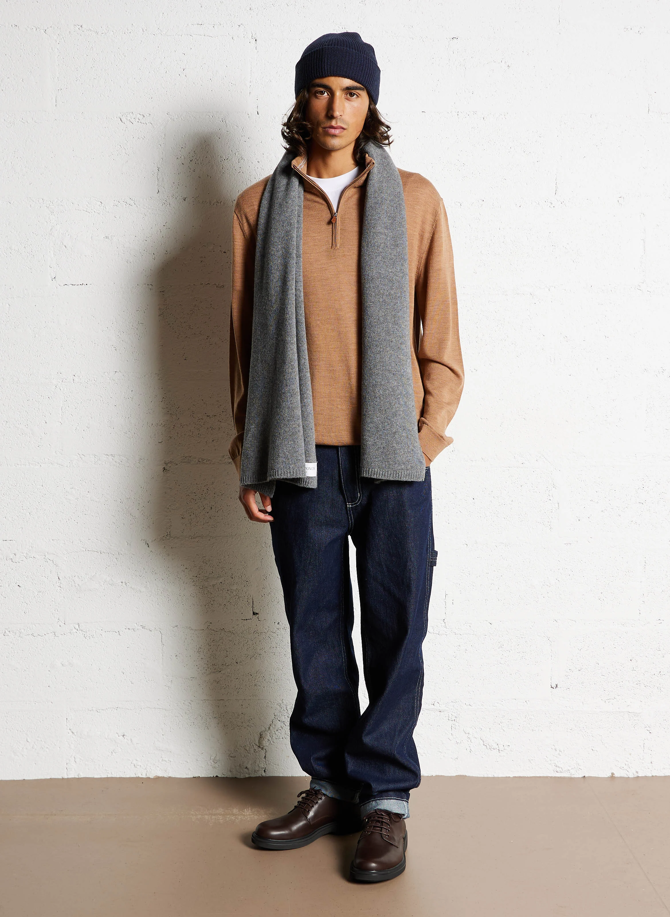 GARYVILLE - Jean droit en coton | Bleu