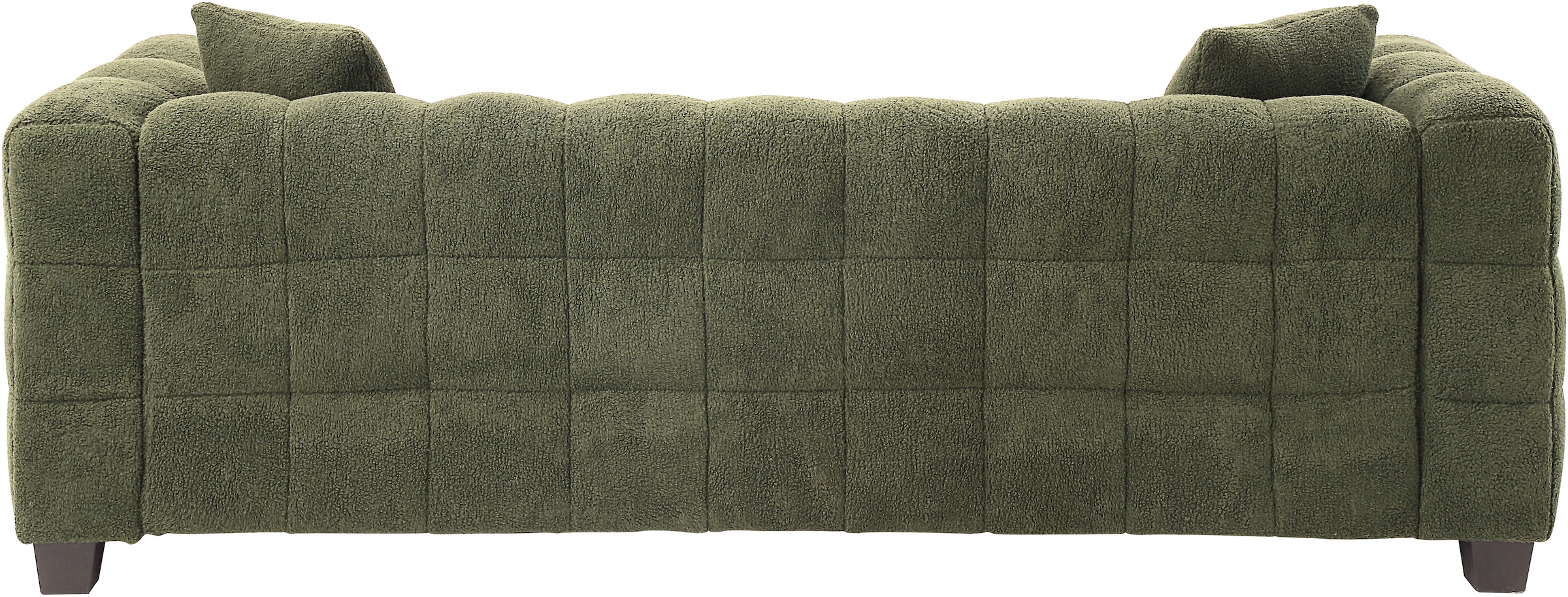 ATLANTIC home collection 3-Sitzer »Stella« inkl. 2 Zierkissen und mit modernem Teddy Stoff