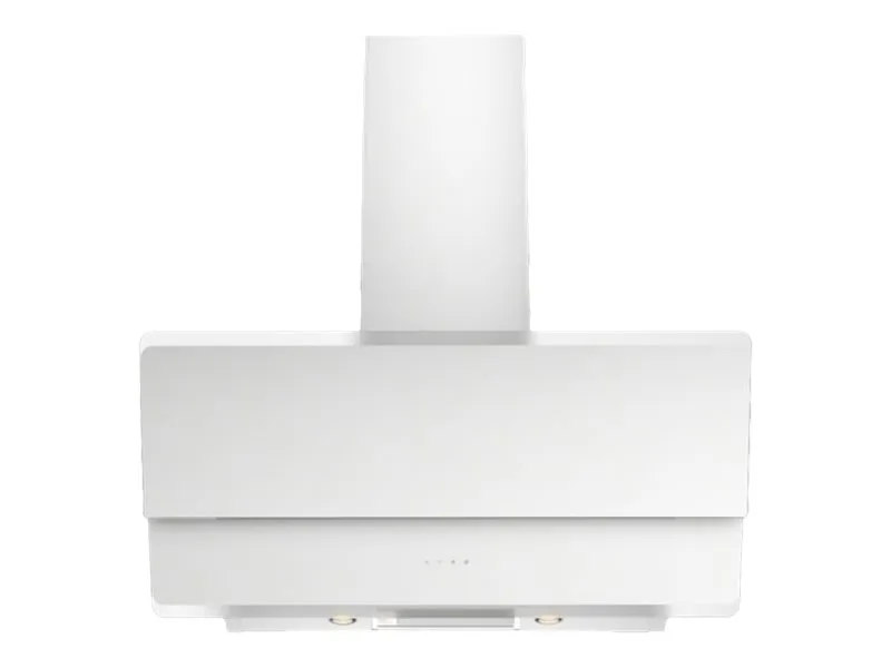 SILVERLINE MILANO SL 3490-90 HV - Hætte - skorsten vinklet - bredde: 89.6 cm - dybde: 39 cm - udtrækning og recirkulation (-) - uden motor - hvid