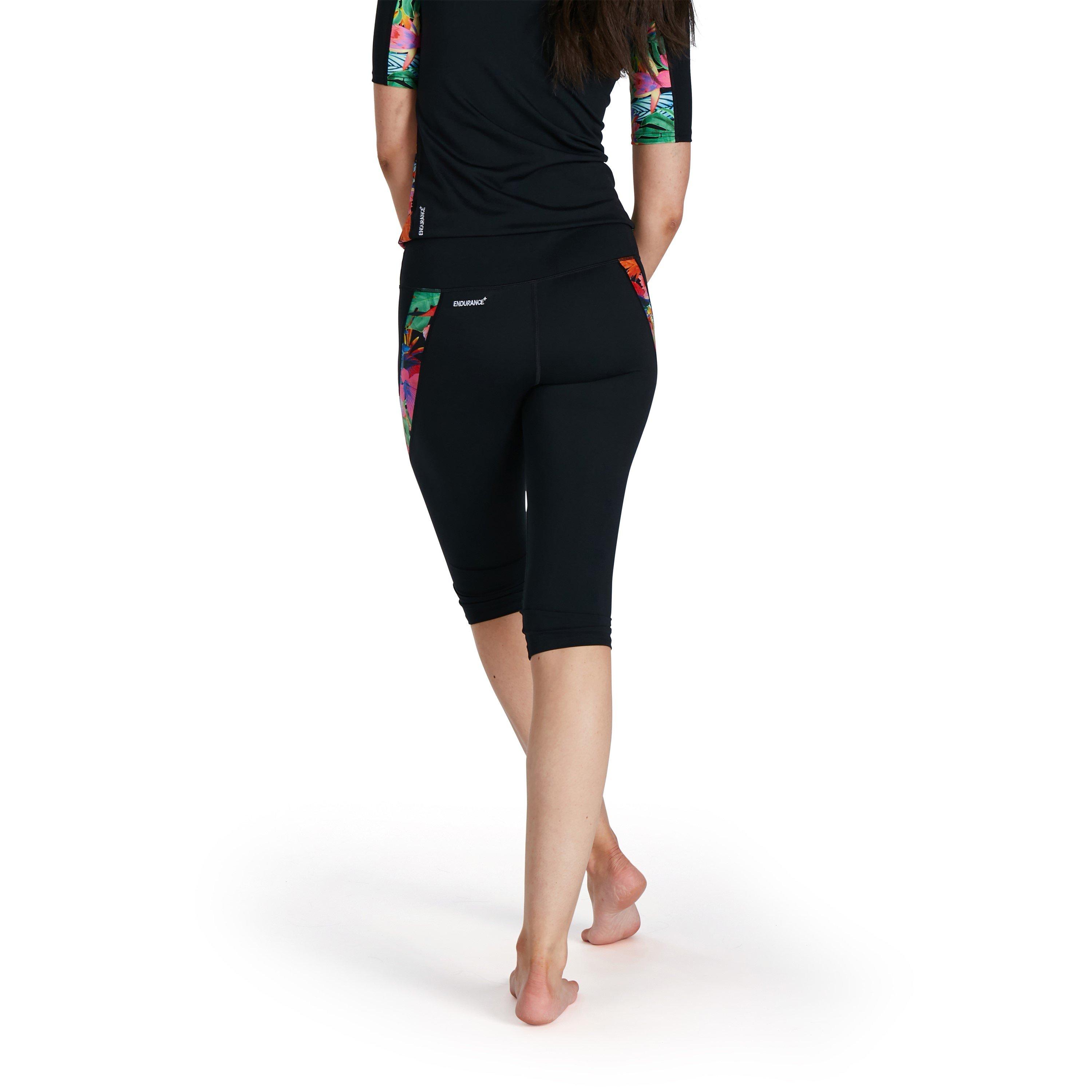 Speedo Print three quarterPrinted Leggings Womens