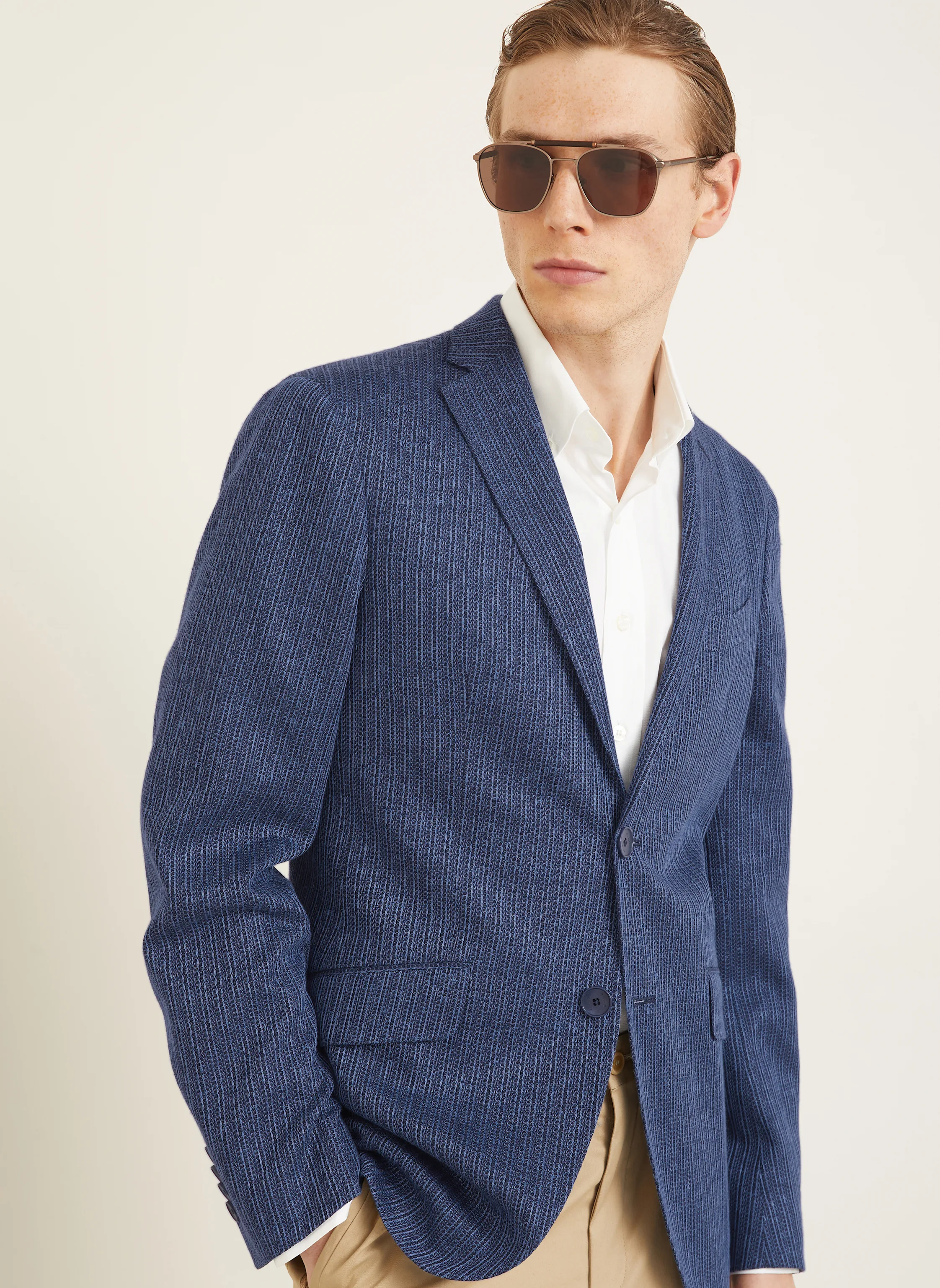 ETRO Sakko Regular Fit mit Leinen