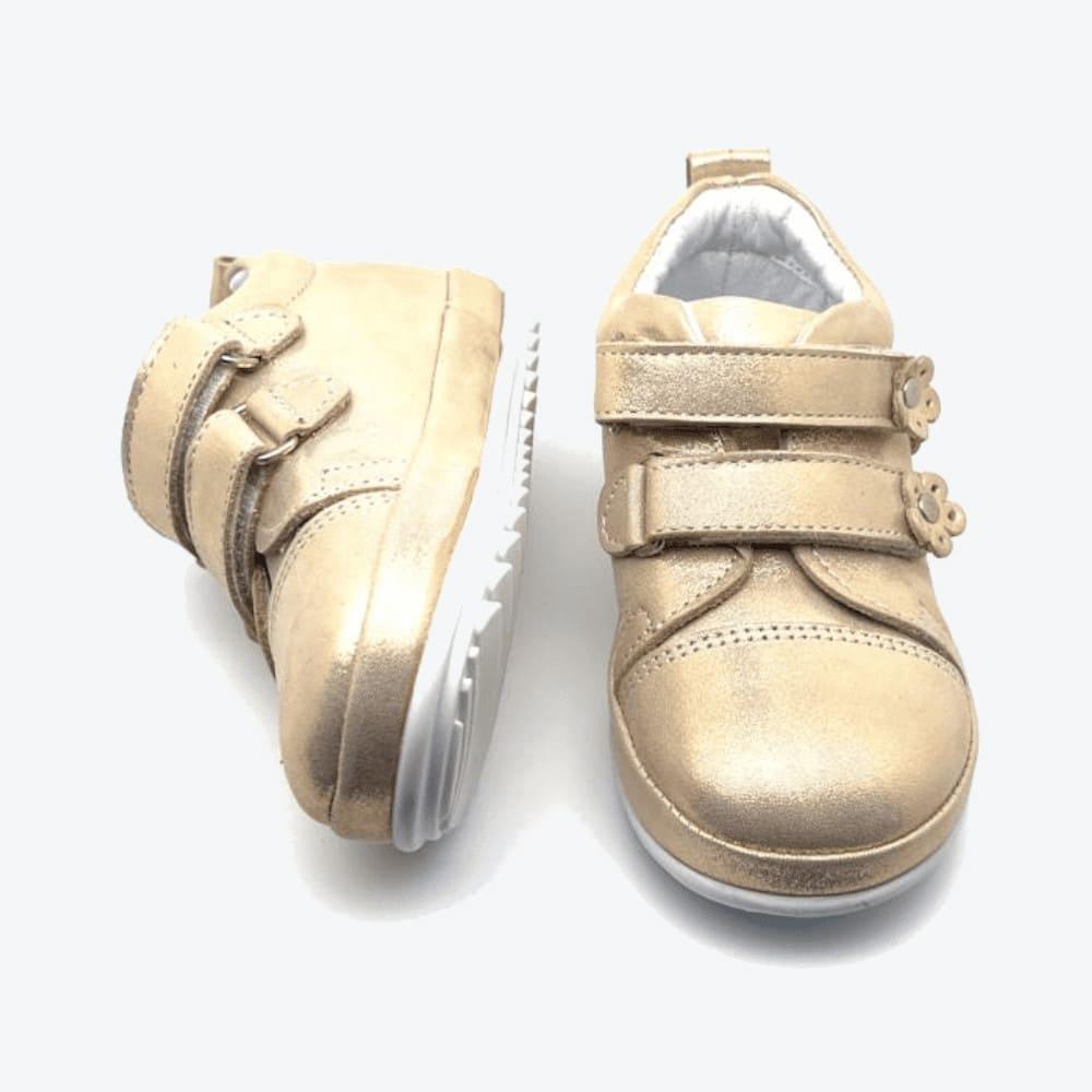 Small Foot Klettschuhe - Eli-Zan Glitter - Gold