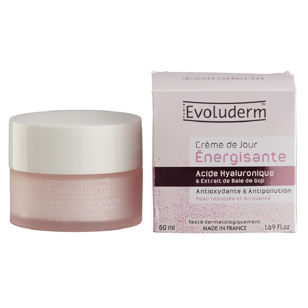 Crème de jour Evoluderm énergisante 50 ml