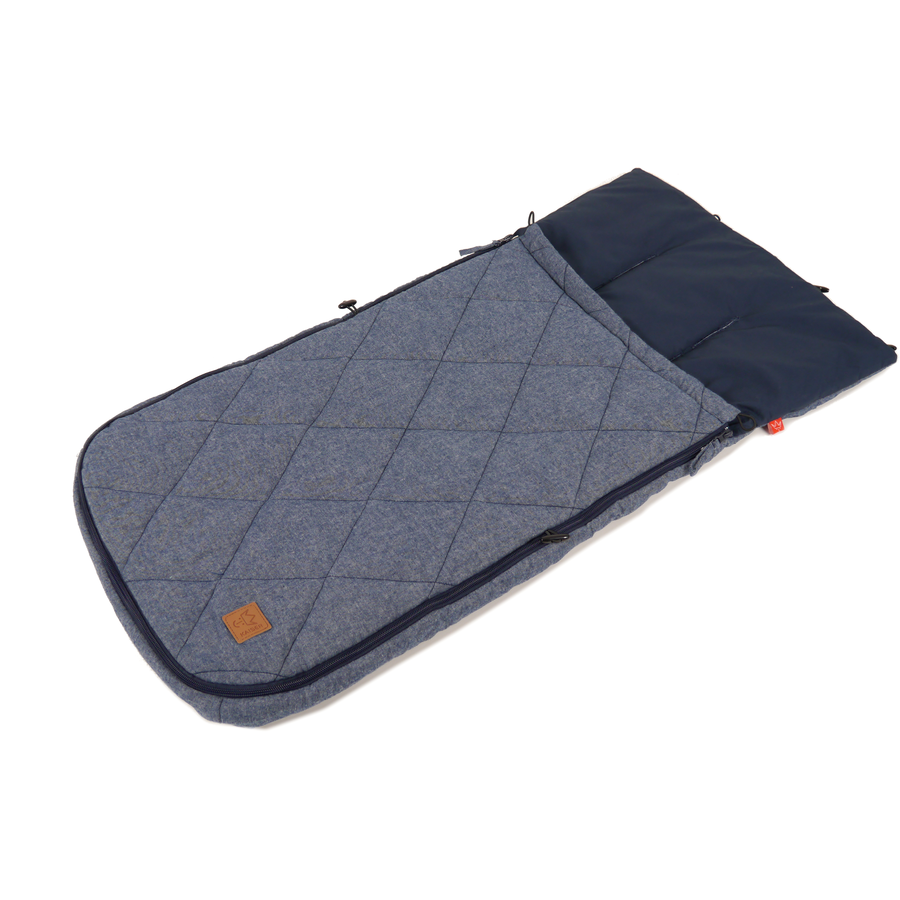 KAISER Ganzjahresfußsack NIKKO MELANGE navy melange