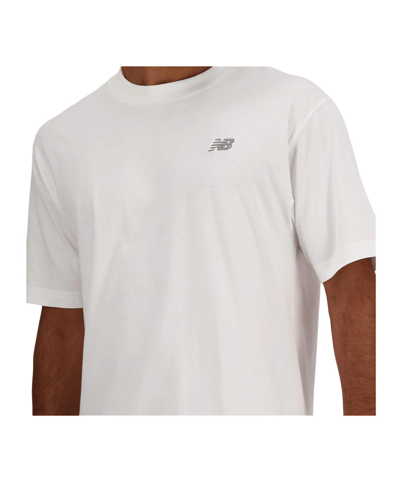New Balance Sport Essentials Cotton T-Shirt Weiss FWT