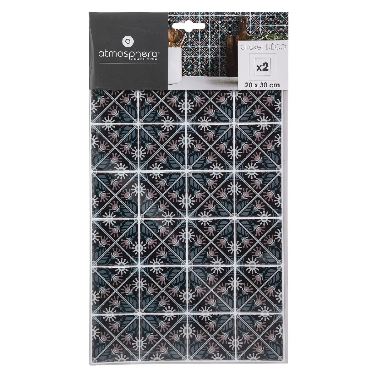 Toilinux 3x2 Stickers Mosaic - Noir