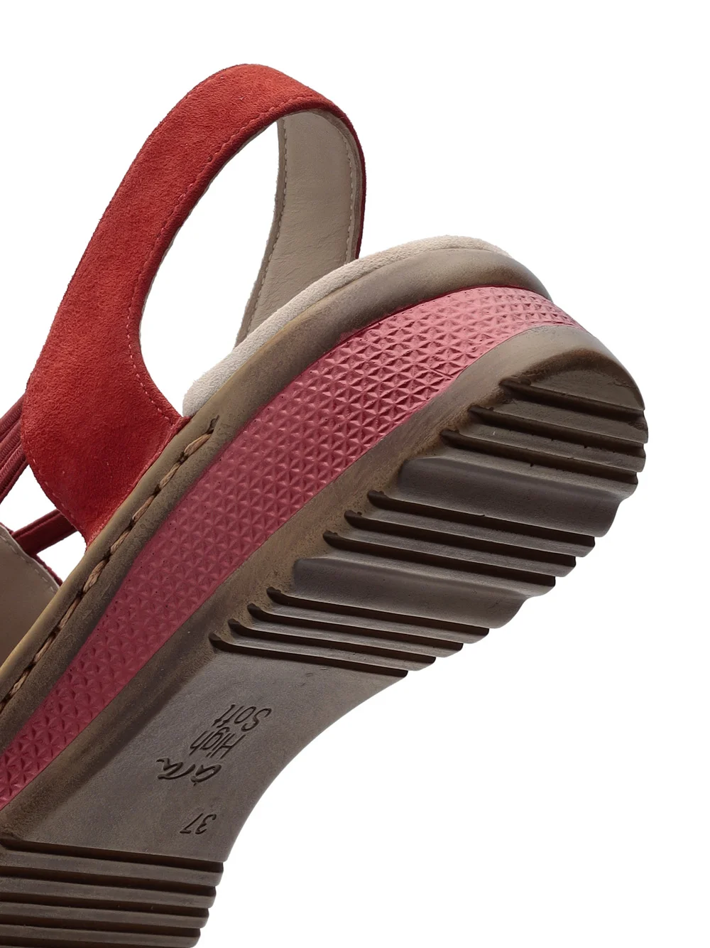 Sandalette Hawaii rot