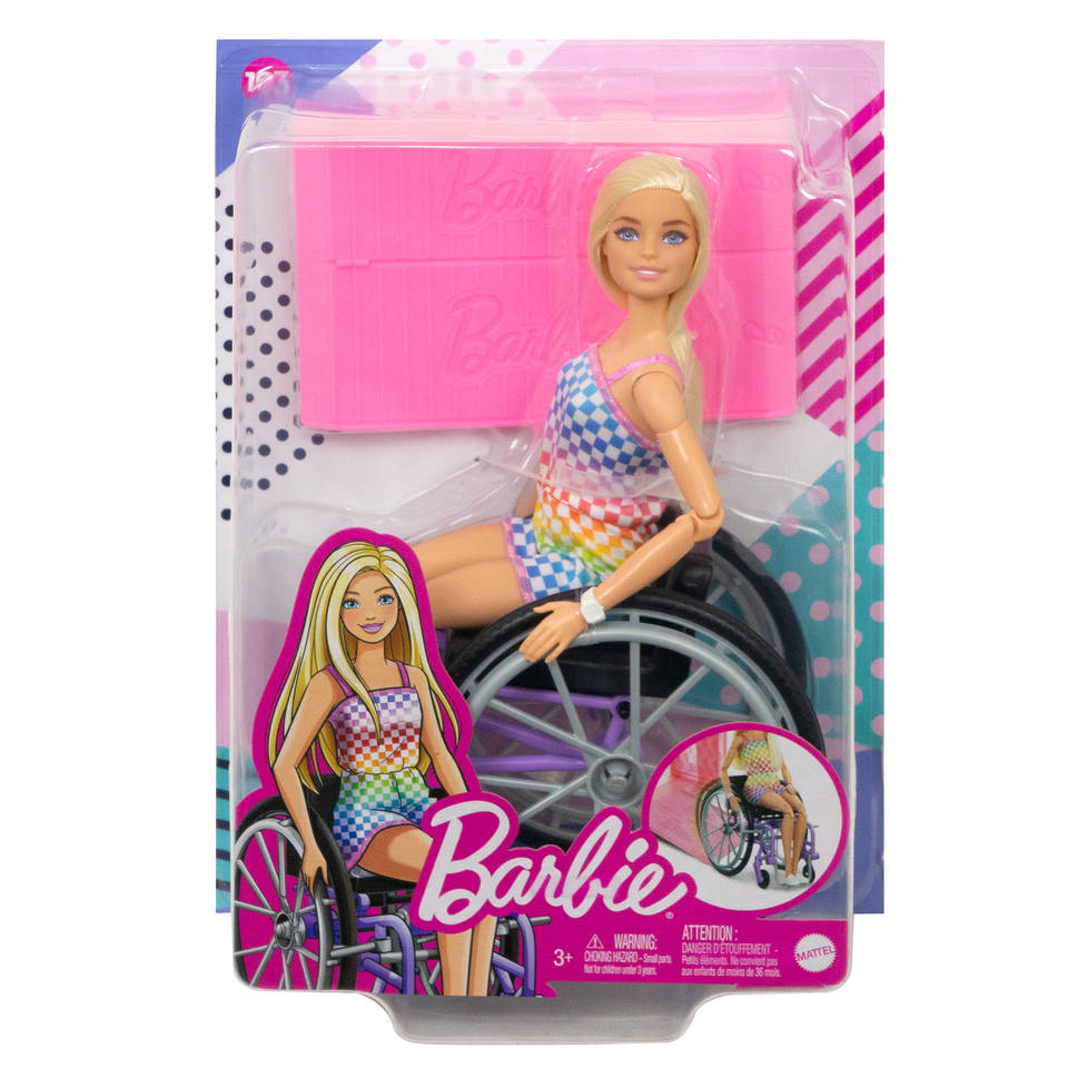 Barbie pop met rolstoel
