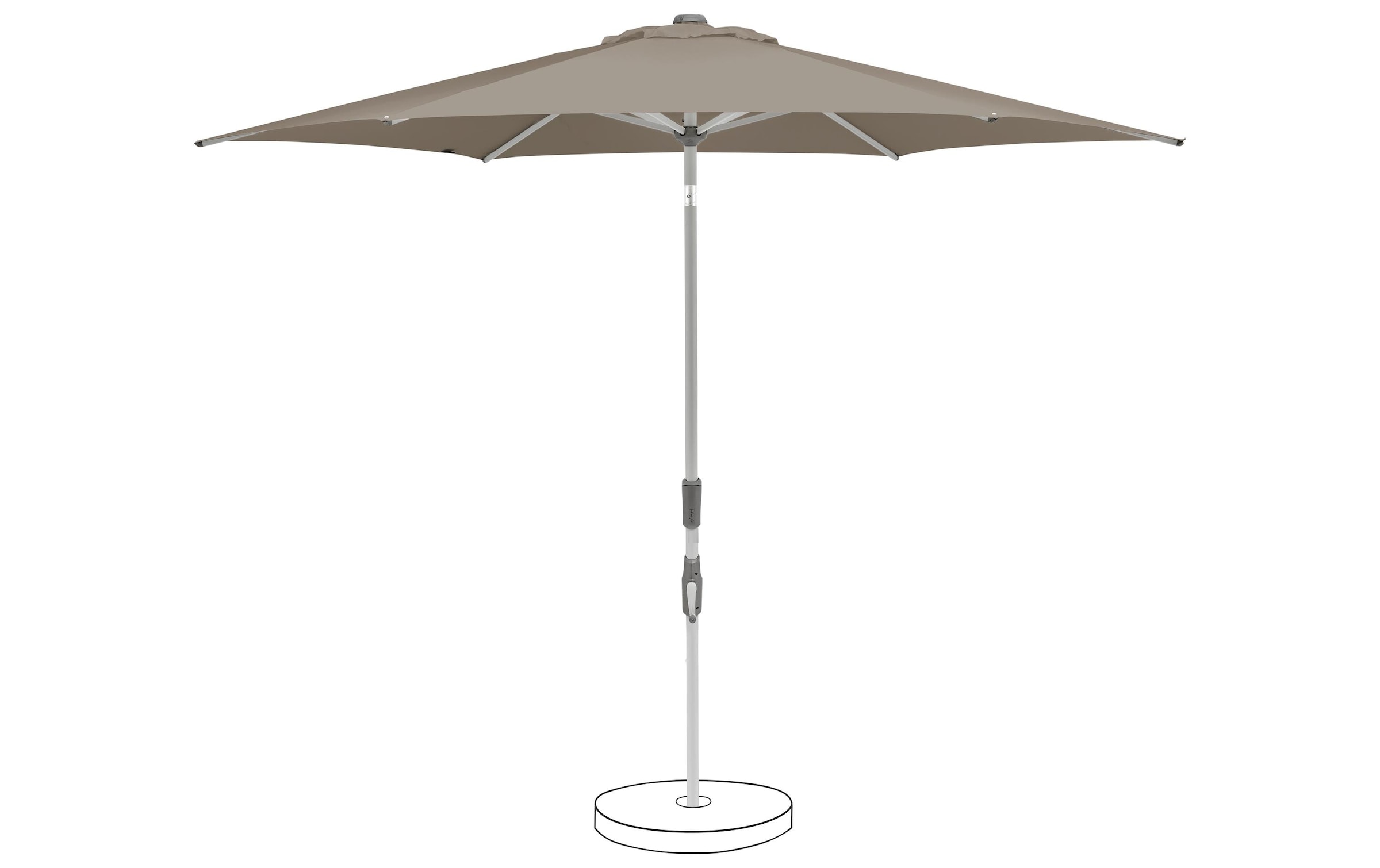 Sonnenschirm »Suncomfort by Glatz Slide Ø 250 cm«