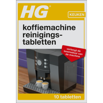 HG koffiemachine reinigingstabletten