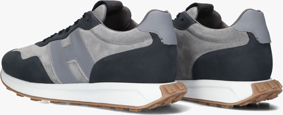grijze hogan lage sneakers h601 allacciato