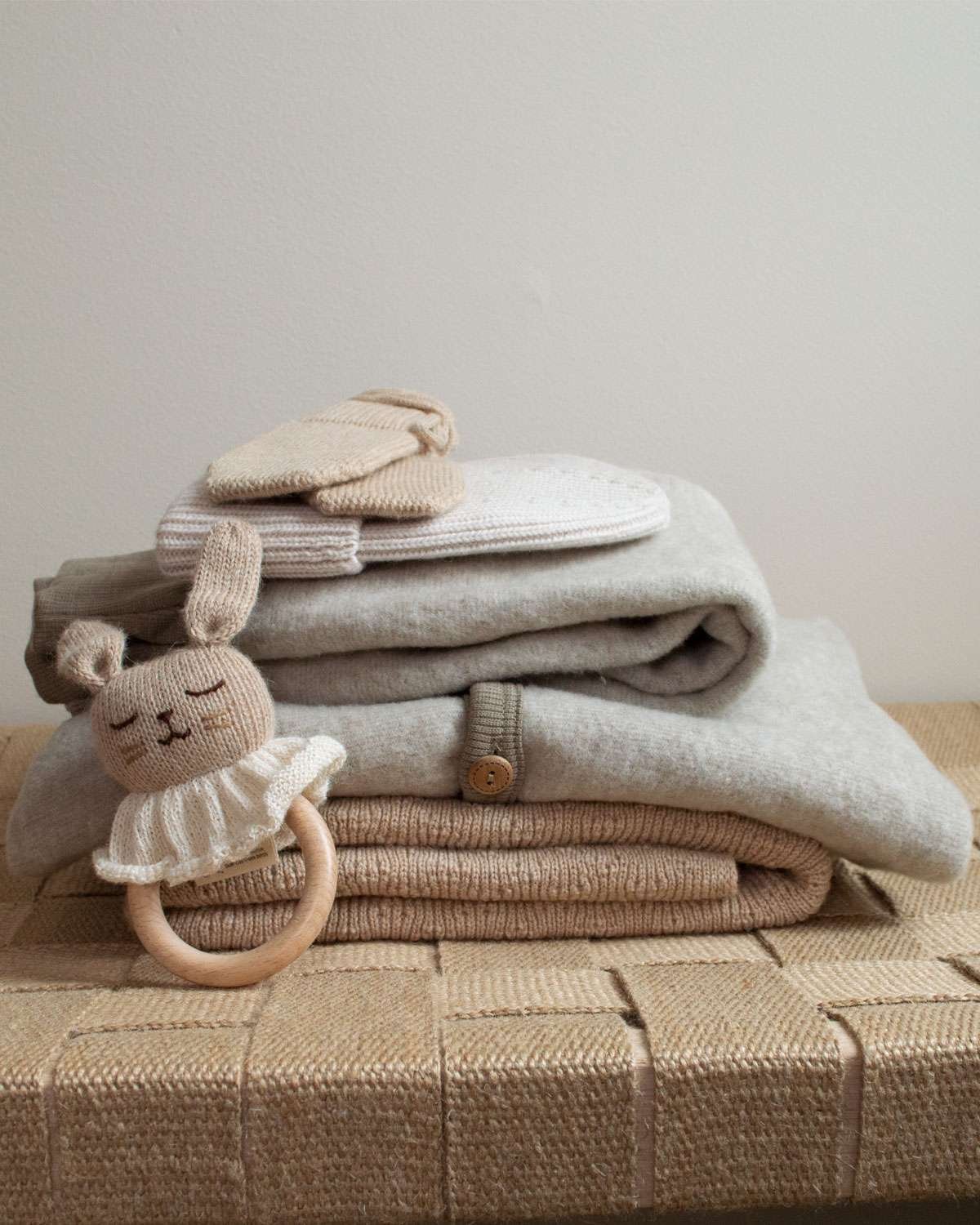 Babybukse i Ullfleece – Ubehandlet Ull