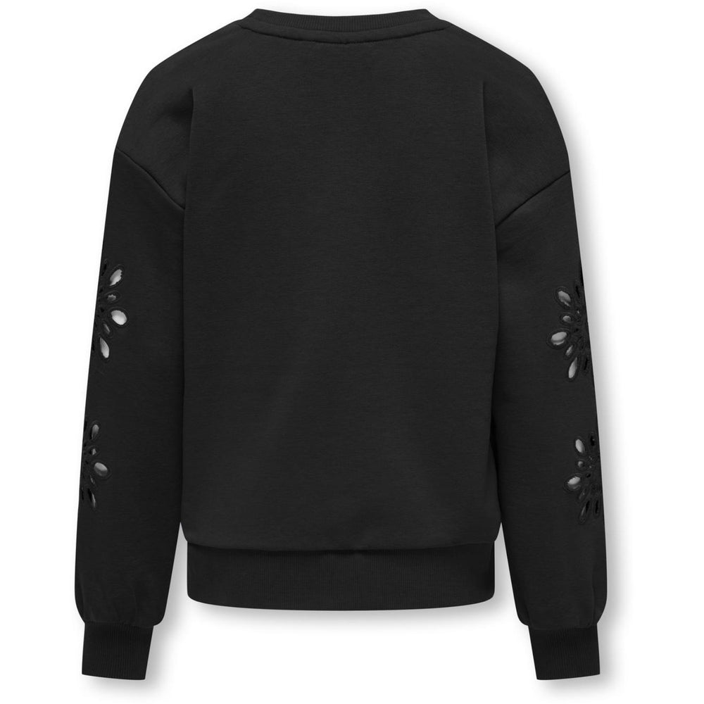 Køb kids ONLY Black Winnie Life O-Neck Sweatshirt