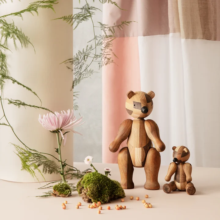 Kay Bojesen - Holz-Bär, Lilliput, H 9,5 cm