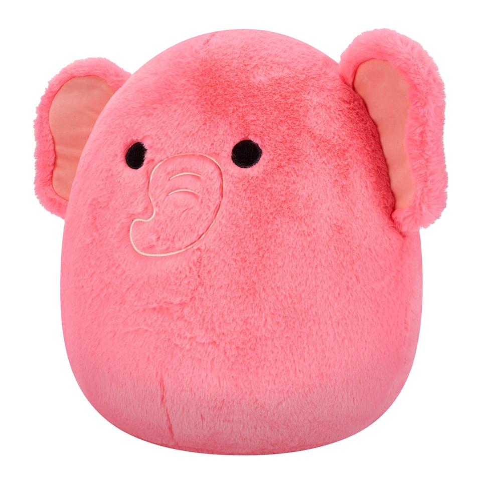 Squishmallows - 40 cm Bamse P20 Fuzz A Mallows - Kyla Elephant
