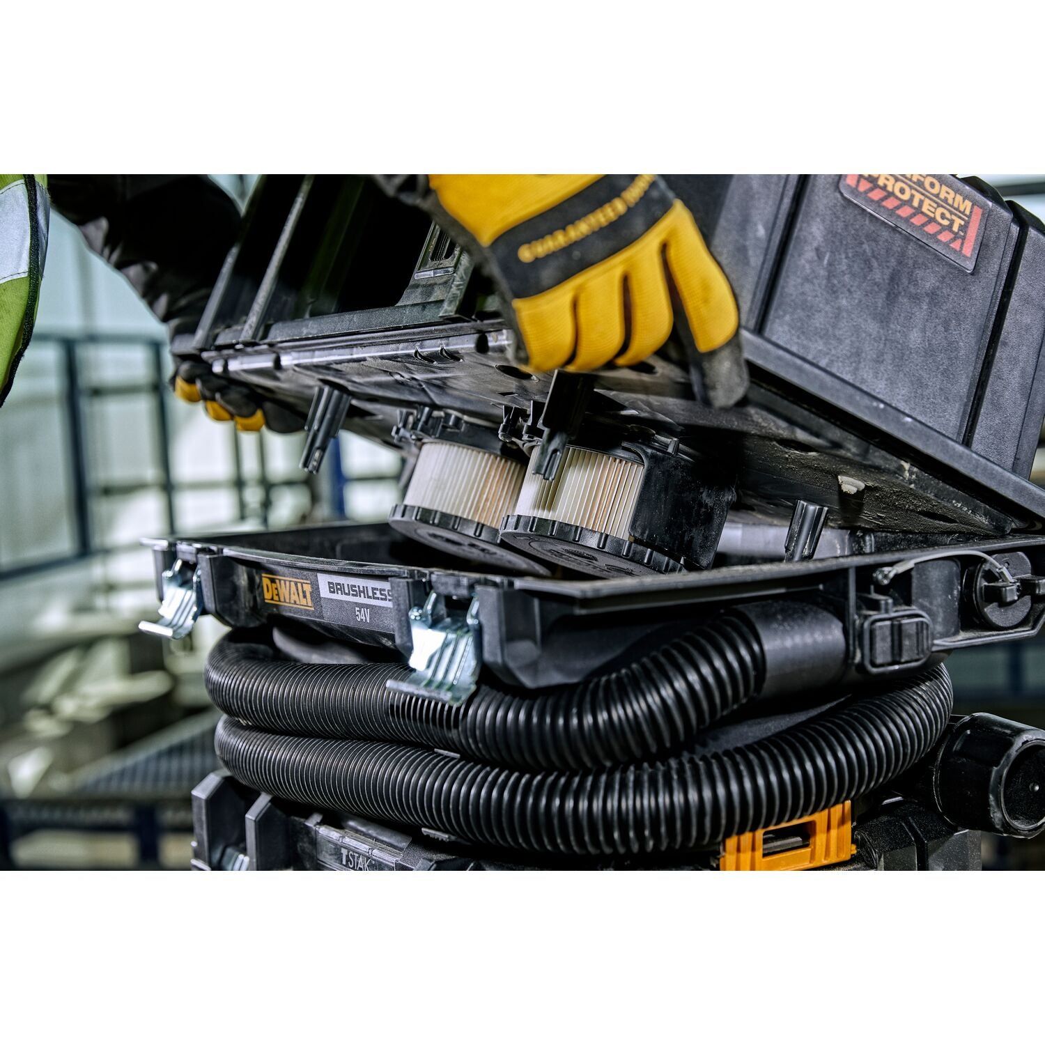 DeWALT DCV586MN Accu Nat- en Droogstofzuiger 54V XR FlexVolt Basic Body