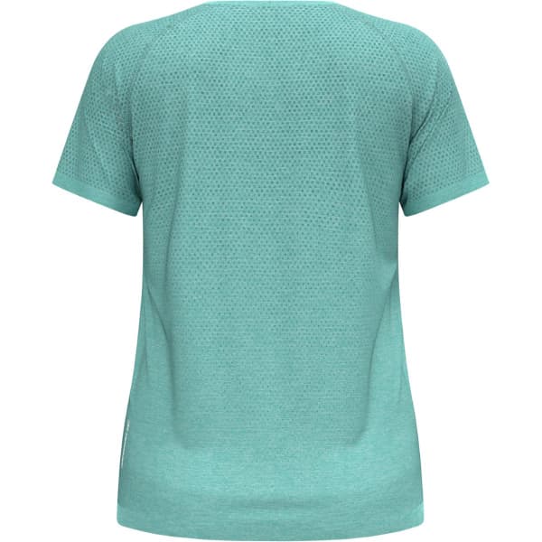 T-shirt running ODLO TS CREW NECK S/S ESSENTIAL SEAMLESS W AQUA HAZE MELANGE