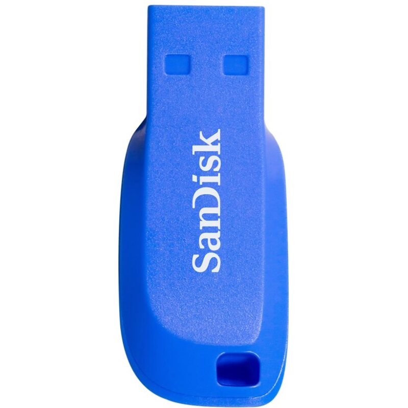 SanDisk Cruzer Blade - Clé USB - 32 Go - USB 2.0 - bleu électrique