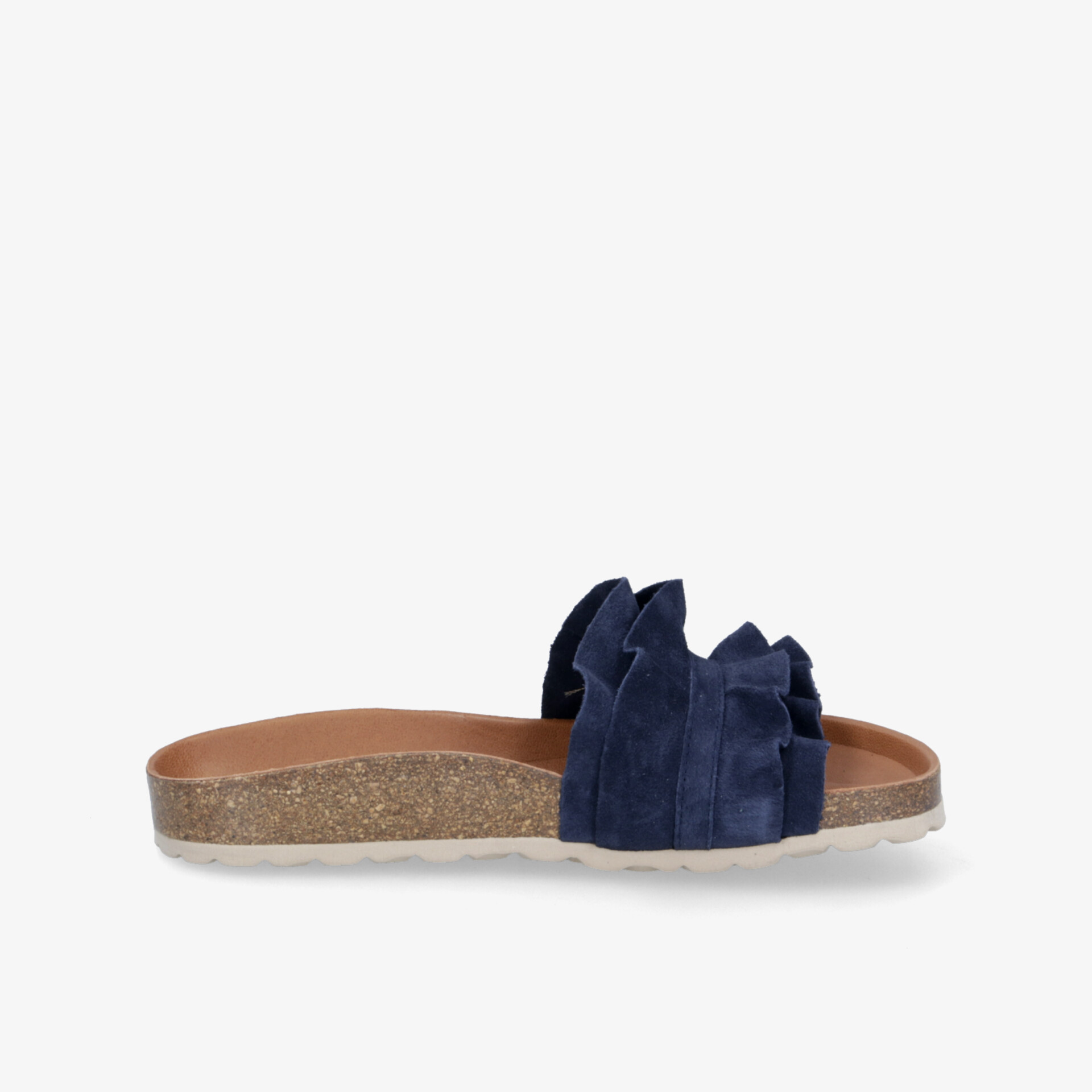 VERBENAS Damen Pantoletten blau