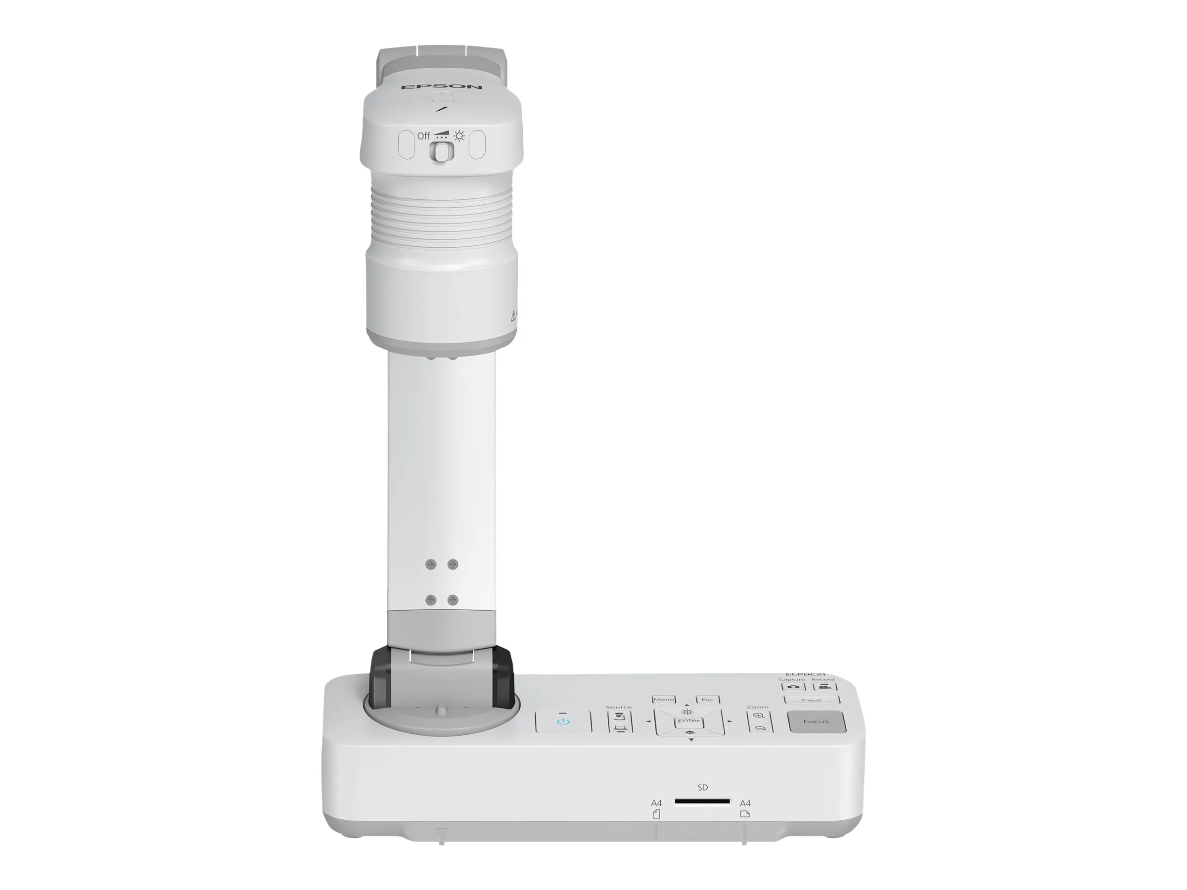 Epson ELPDC21 - Digitalkamera for dokumenter - farve - 2.1 MP - 1920 x 1080 - audio - VGA, HDMI - USB