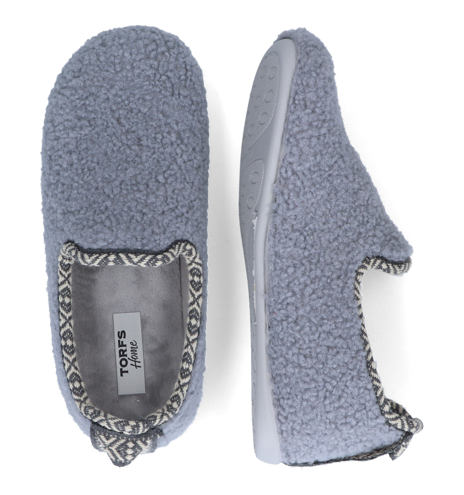 Pantoffels grijs