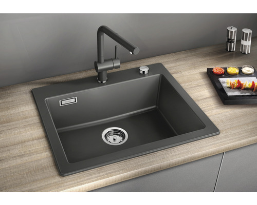 Spoelbak Blanco PALONA 6 615 x 510 mm basalt 524737