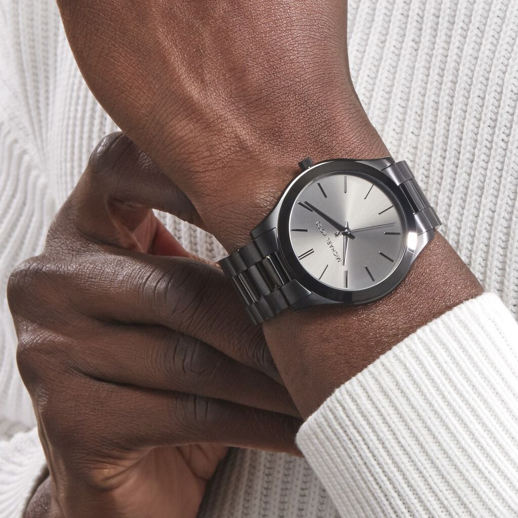 Montre Michael Kors Slim Runway Noir