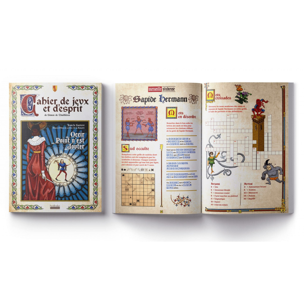 Le Cahier de jeux et d'esprit de Simon de Thuillières