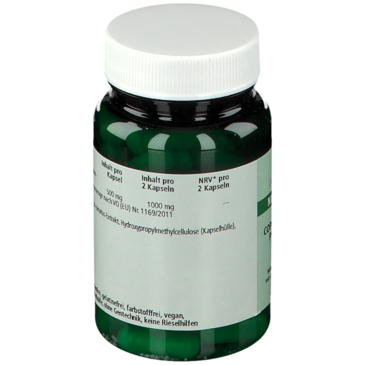 green line NUTRITHEKE COPRINIUS 500 mg PILZEXTRAKT