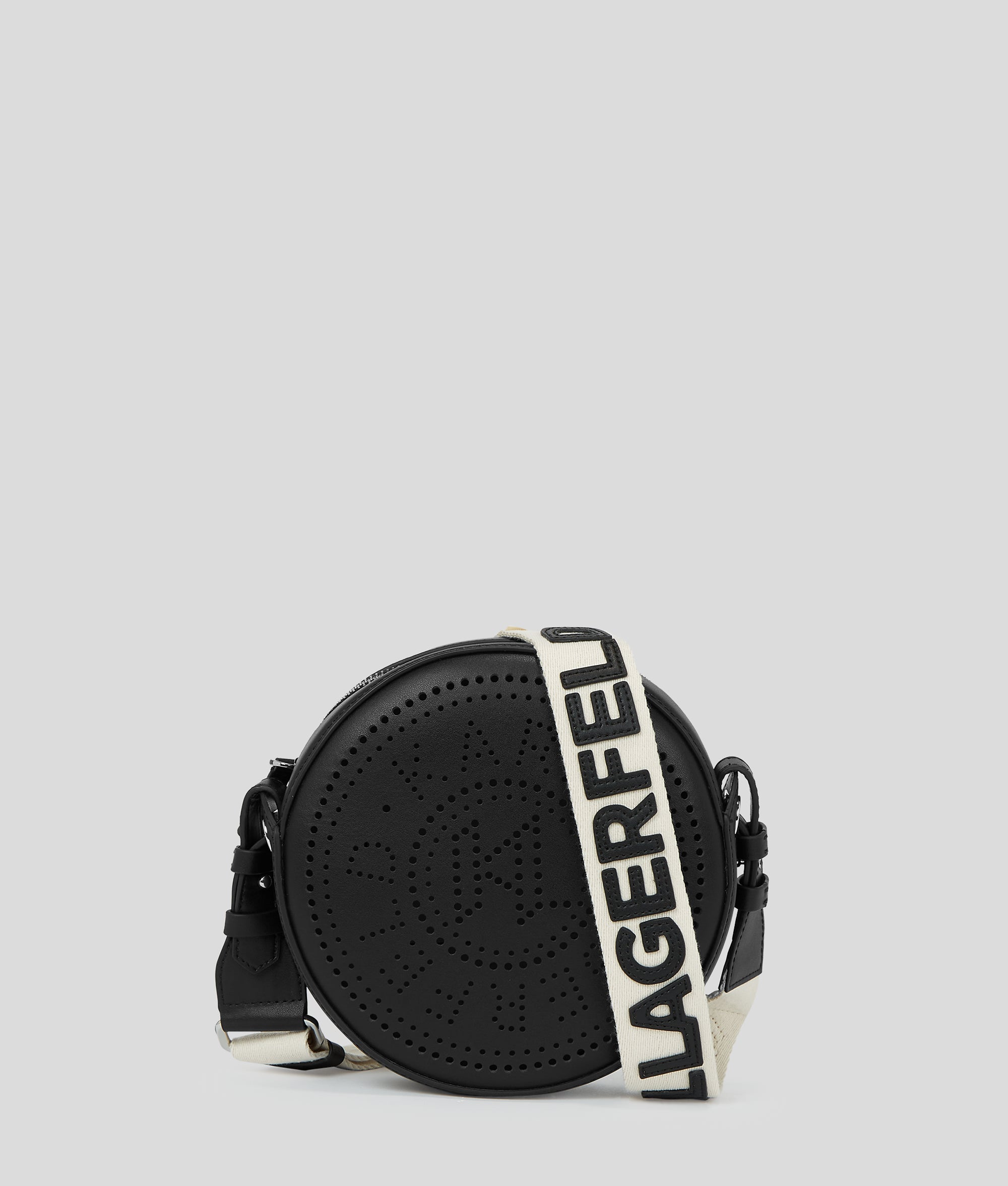 K/Circle ronde crossbodytas met logo in reliëf