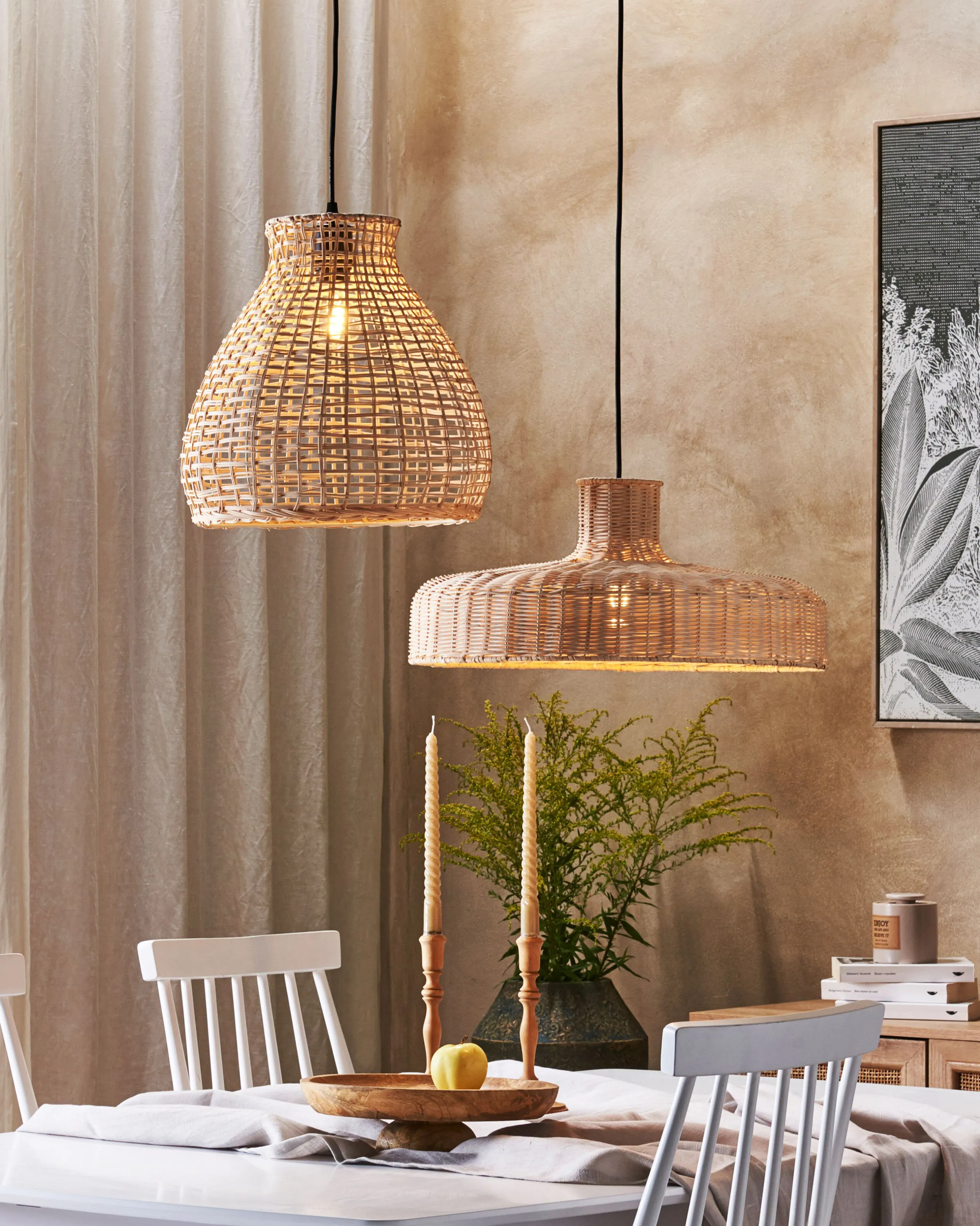 Hanglamp TAMARIN Rotan Natuurlijk