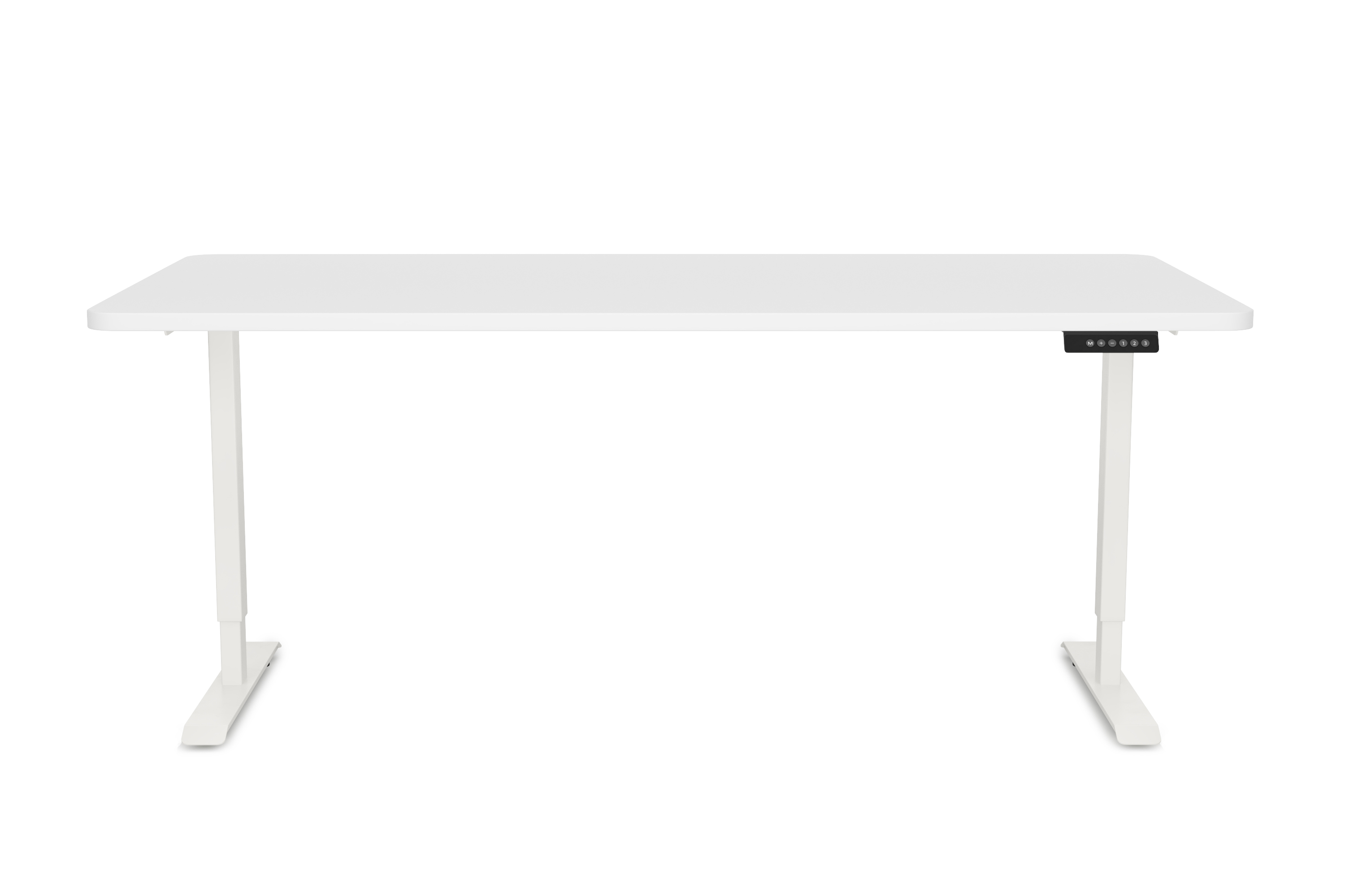 Stehpult elektrisch PREMIUM weiss 160 x 80 cm