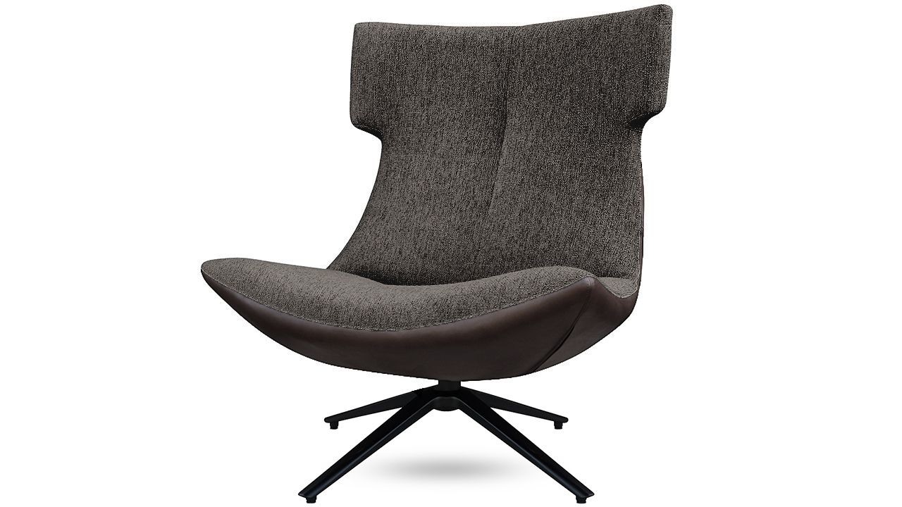 Draaifauteuil Lowie B83 x D83 x H96 cm