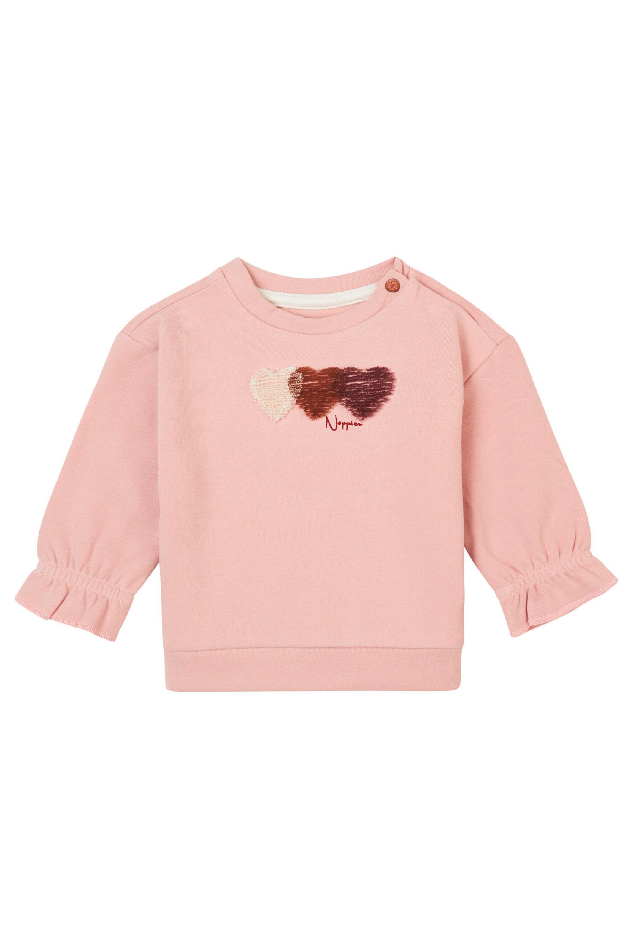 Noppies Baby Sweater Frouzins Pale Mauve