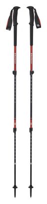 Batons de Randonnée Black Diamond Trail 64-140cm Noir Rouge