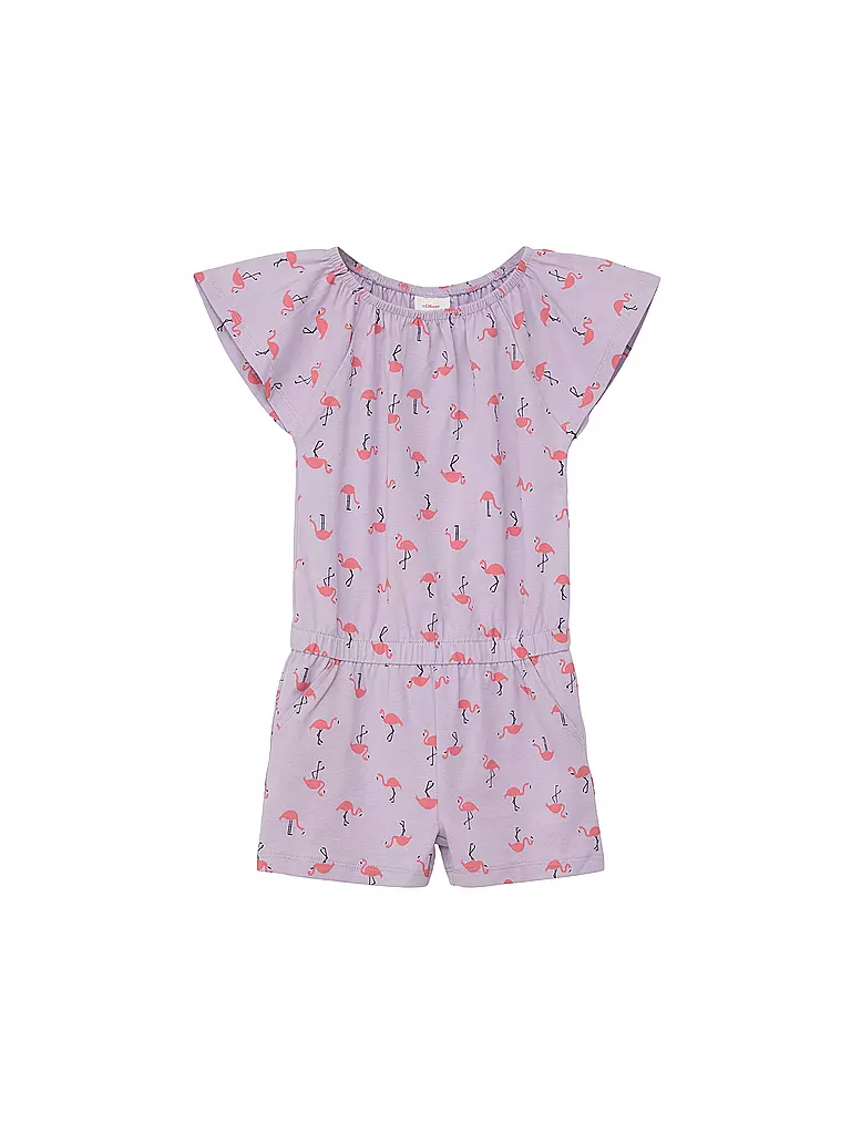S.OLIVER Mädchen Overall lila