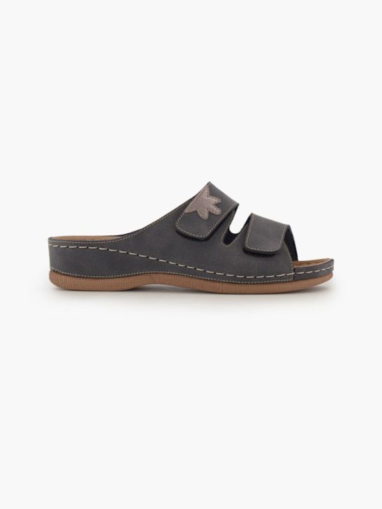 Easy Street Offener Hausschuh Blau