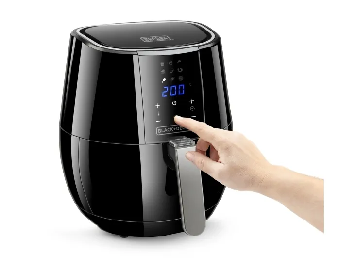 BLACK DECKER BXAF3500E - Varmluftsrister - 3.5 liter - 1500 W