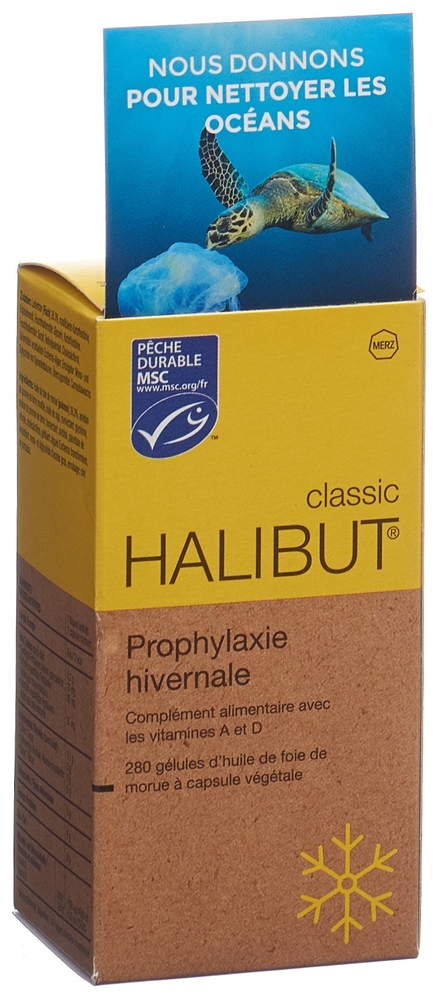 HALIBUT classic<br>280 Stück, Dose, Hartkapsel