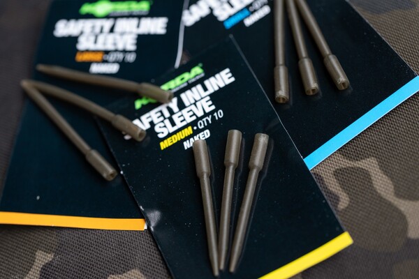 Manchons Korda Safety Inline Naked (10 pièces)