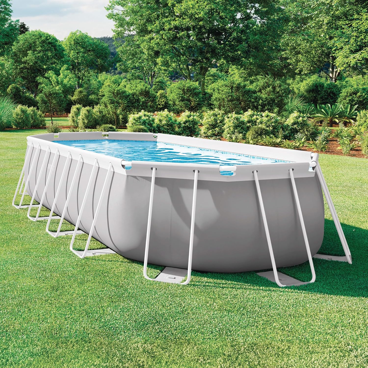 Intex 20Ft X 10Ft X 48In Prism Frame Oval Pool Set