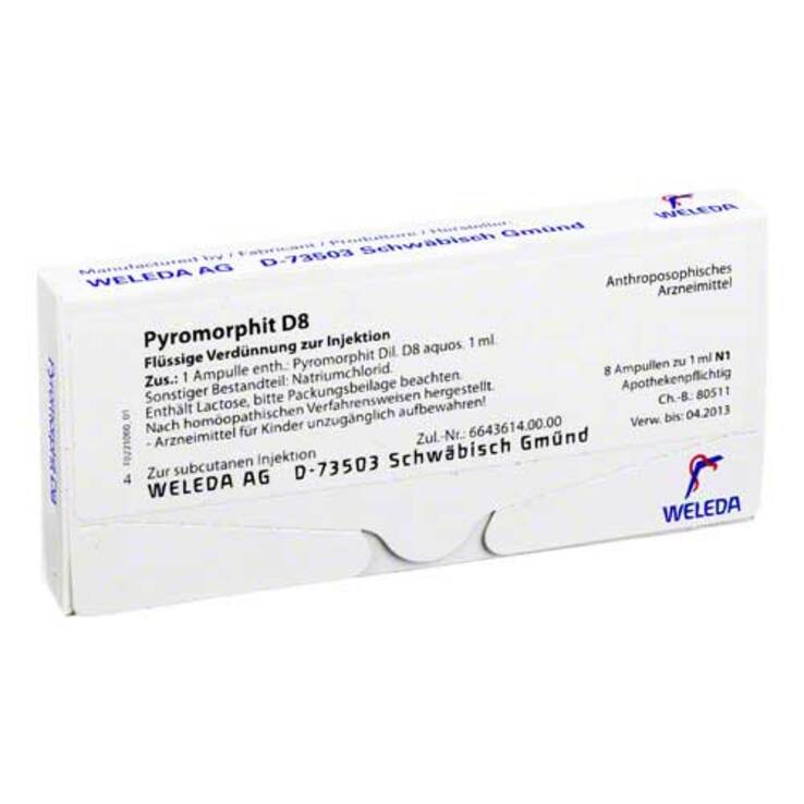 Pyromorphit D 8 Ampullen, 8X1 ml