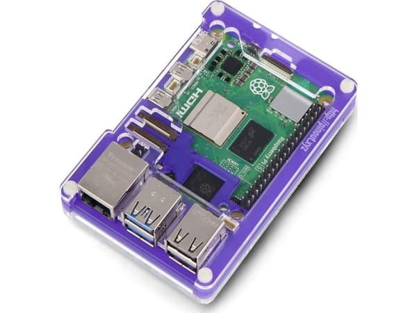 PiMoroni Pibow Coupe 5 - obudowa do Raspberry Pi 5 - Royale - PiMoroni PIM679}