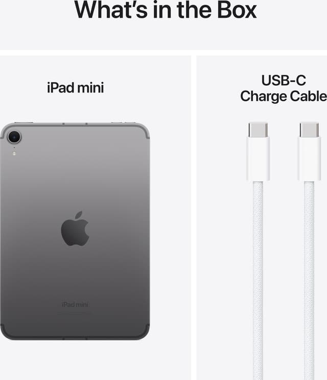 iPad mini A17 Pro Wi-Fi + Cellular 128GB (space grey)